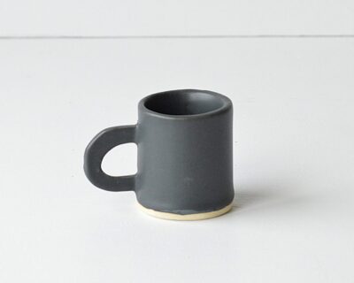 Espresso Cup - Matte Black - Arch Handle