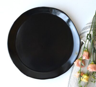 Round Platter - Gloss Black