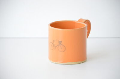 Classic  Mug - Orange - Cruiser Bike