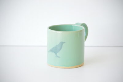 Classic  Mug - Green - Bird