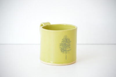 Classic  Mug - Chartreuse - Tree