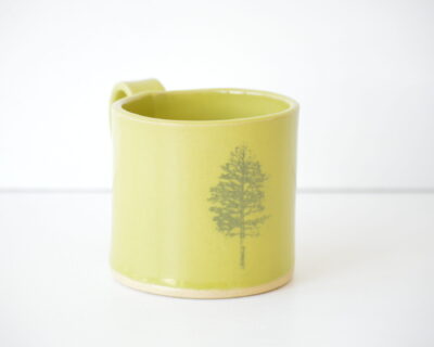 Classic  Mug - Chartreuse - Tree