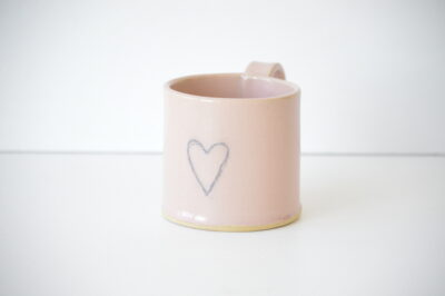 Classic  Mug - Pink - Heart