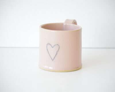 Classic  Mug - Pink - Heart