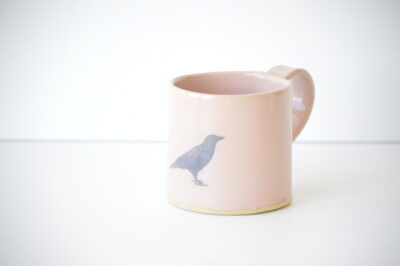 Classic  Mug - Pink - Bird