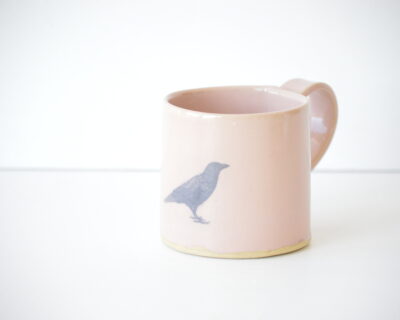 Classic  Mug - Pink - Bird