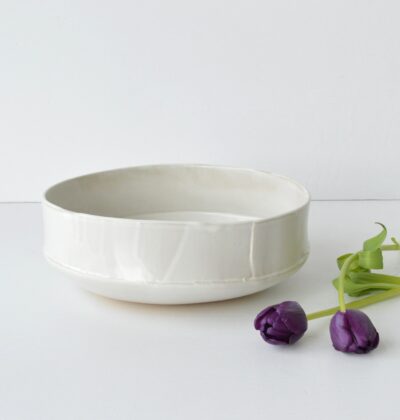 Gourd Bowl - Medium - Satin White