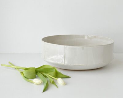 Gourd Bowl - Large - White