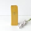 Square Bud Vase - Yellow -Bee