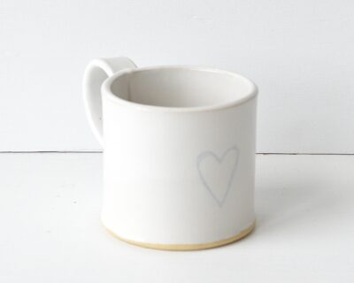 Classic  Mug - White - Heart