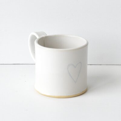 Classic  Mug - White - Heart