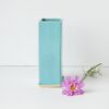 Square Bud Vase - Winter Tree - Turquoise