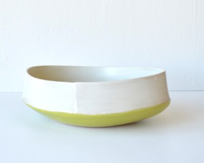 Pod Bowl - Chartreuse + White