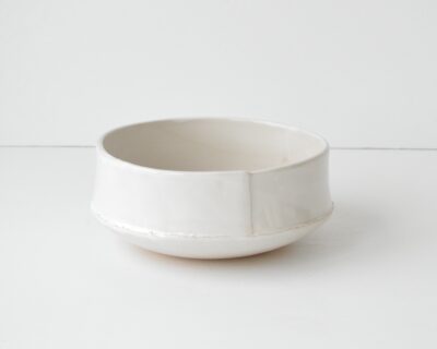 Mini Gourd Bowl - White