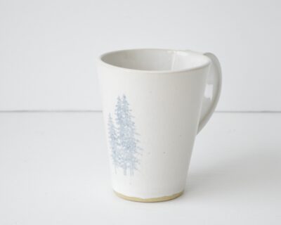 Tall Mug  - White - Triple Tree