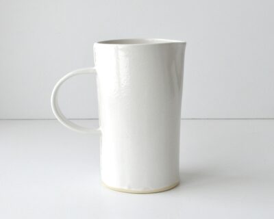 Tall Nord Pitcher - Boho Stripe - White