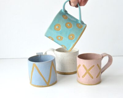 Speckled Mugs