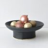 Pedestal Bowl - Matte Black