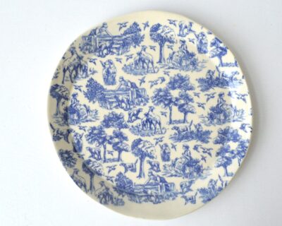 Toile Platter - Blue
