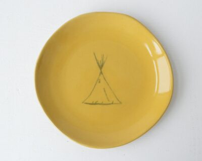 Tipi Plate - Yellow