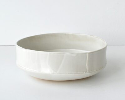 Gourd Bowl - Medium - Satin White