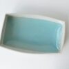 Rectangle Zen Bowl - Turquoise + Satin White - Image 4
