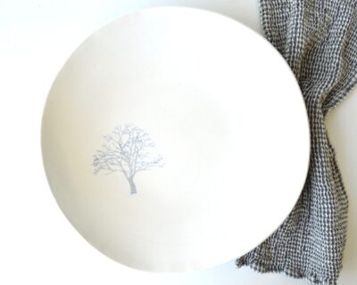 Large Server - Winter Tree II - Gloss White