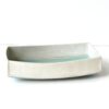 Rectangle Zen Bowl - Turquoise + Satin White