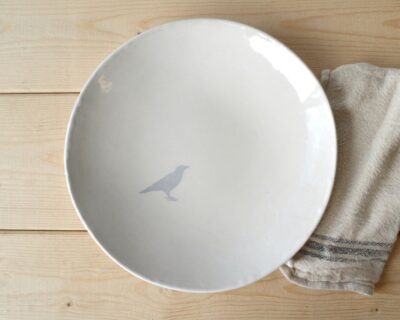Large Server - Bird - Gloss White